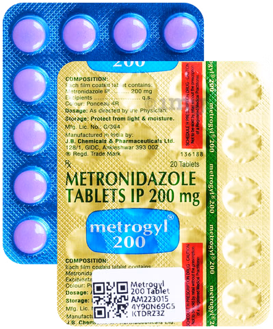 Metrogyl 200 Tablet