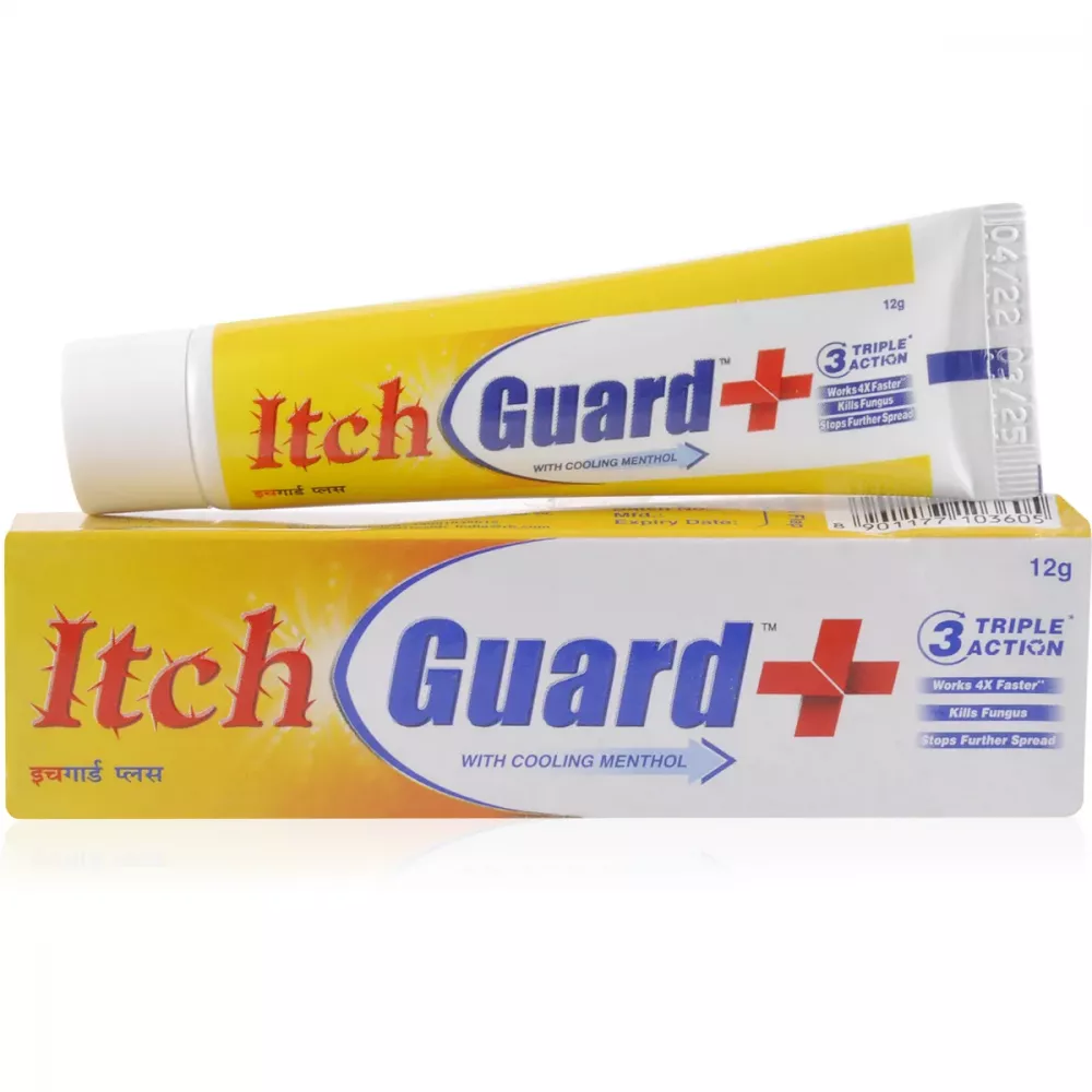Itch Guard Plus Cream with Cooling Menthol | Triple Action Formula