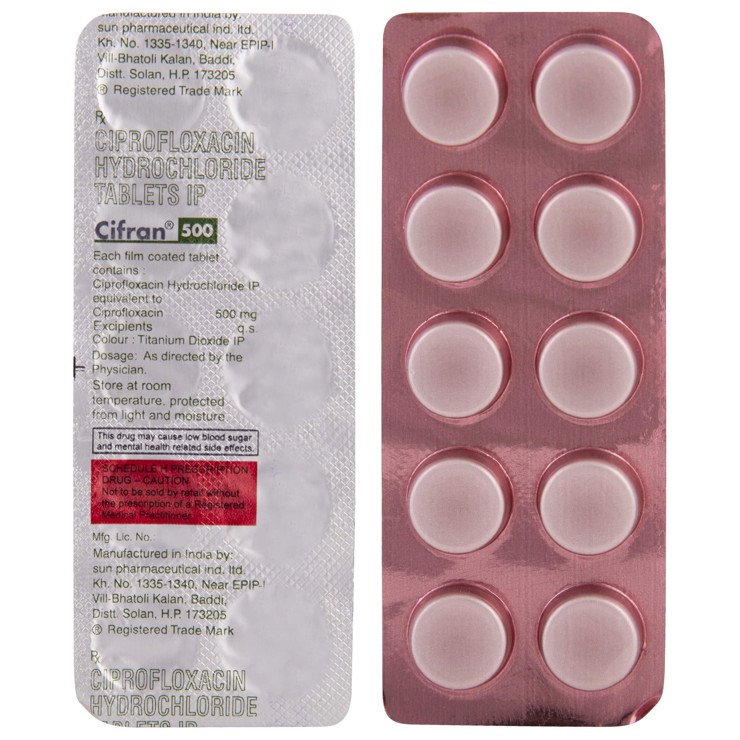 Cifran 500 Tablet 10 tablets