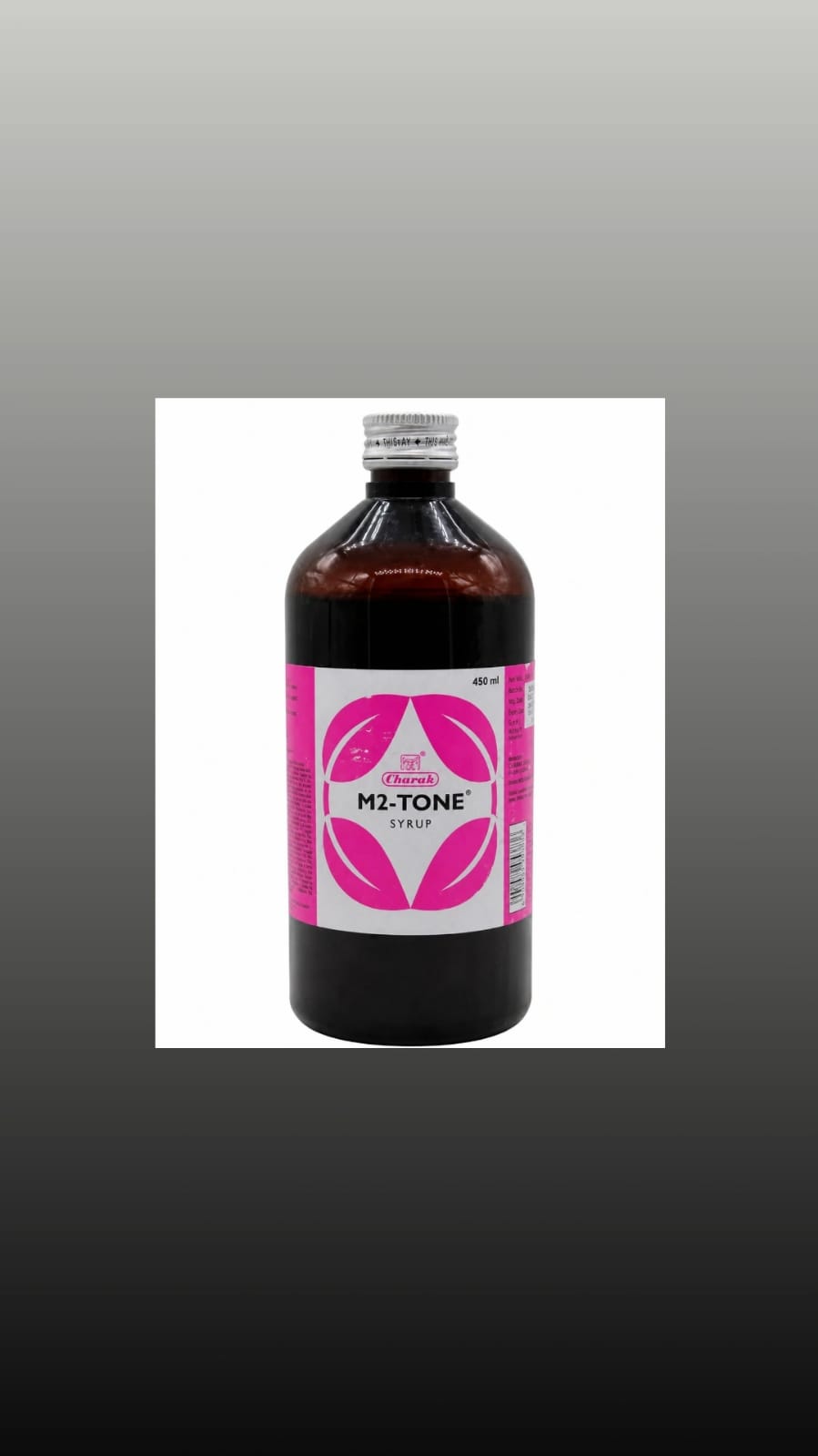 Charak M2-Tone Syrup | Non-Hormonal Menstrual Modulator 450ml