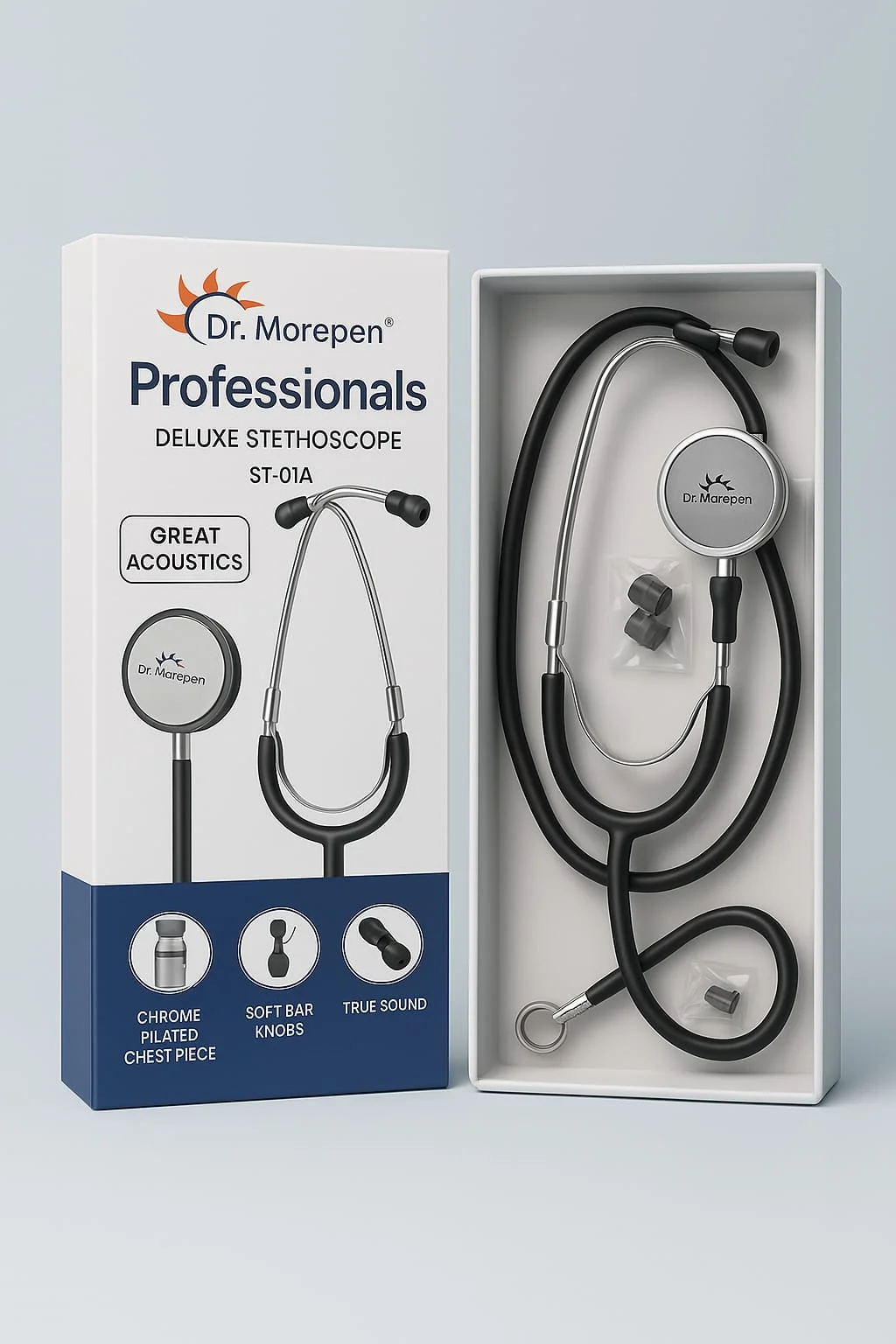 Dr. Morepen ST01A Deluxe Stethoscope