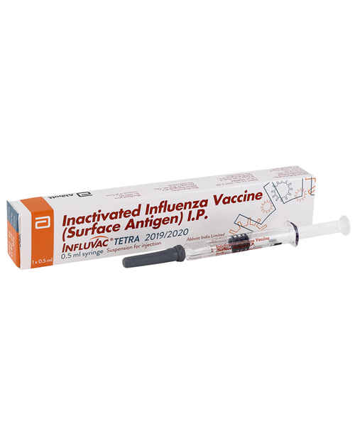 Influvac Tetra 2026/2027 Latest Strain Vaccine 0.5 ml Suspension for Injection