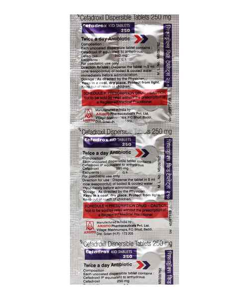 cefaDROX 250mg Tablet 10 tablets