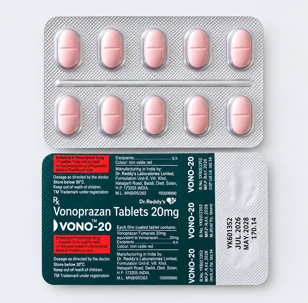 Vono 20 Tablet 10 tablets