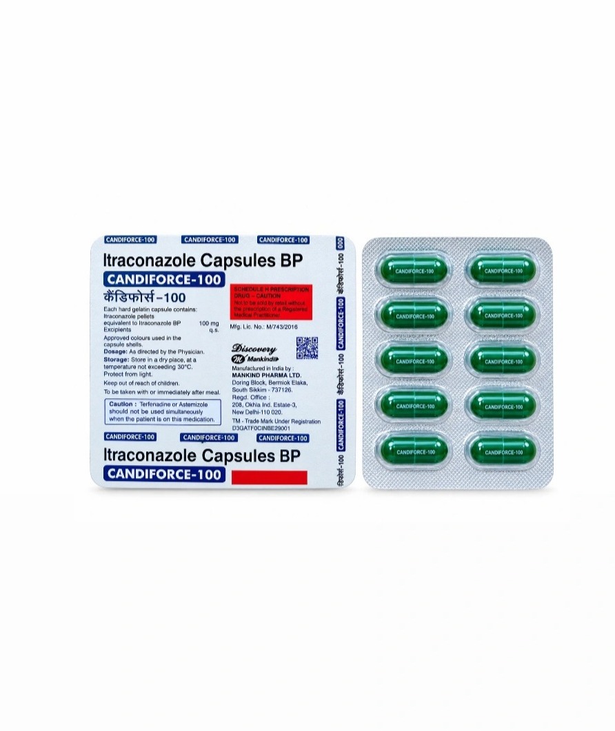 Candiforce 100mg Capsule 10 capsules