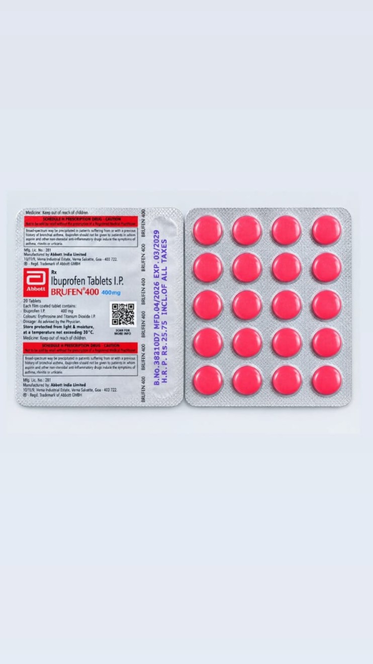 Brufen 400 Tablet 15 tablets