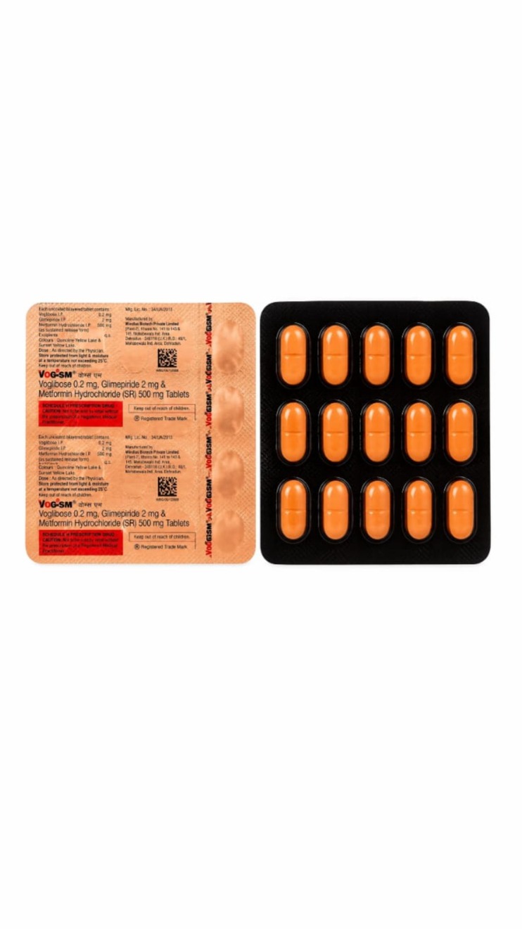 Vogs-GM 2 Tablet SR 15 tablet sr