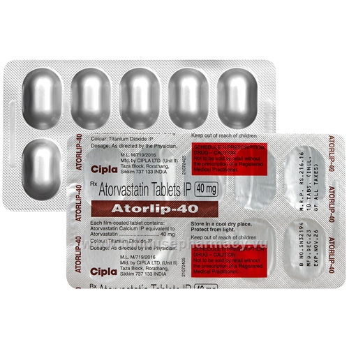 ATORlip 40 Tablet 10 tablets