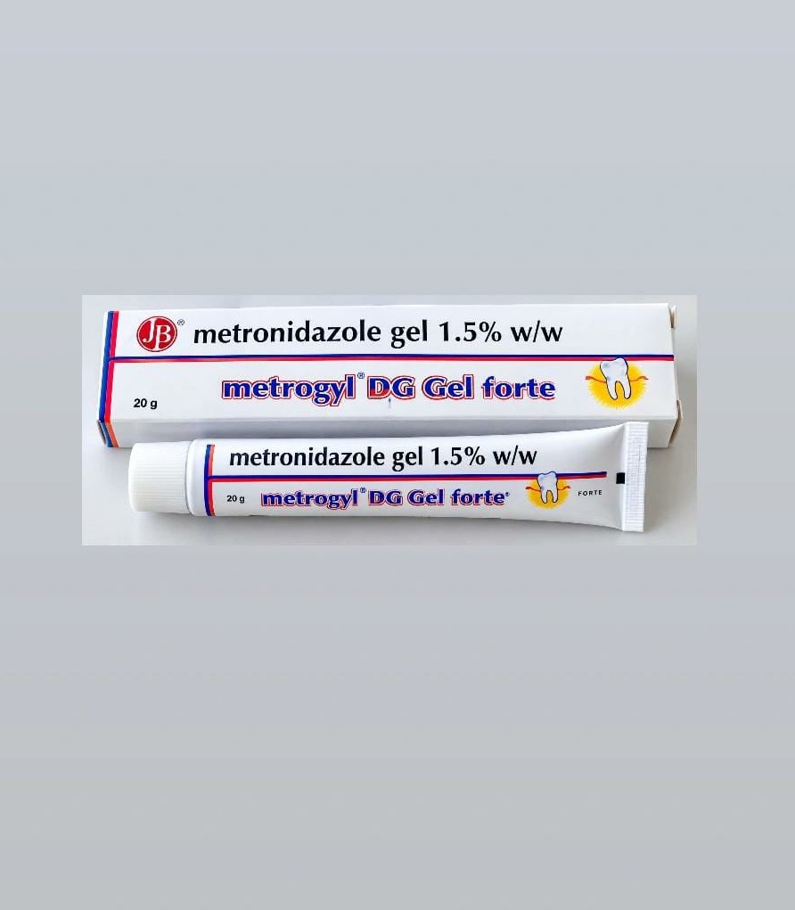 Metrogyl DG Forte Gel 20 gm Dental Gel