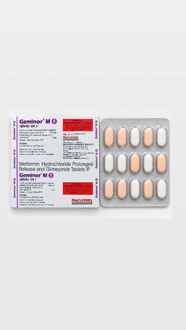 Geminor M 1 Tablet PR 15 Tablet pr