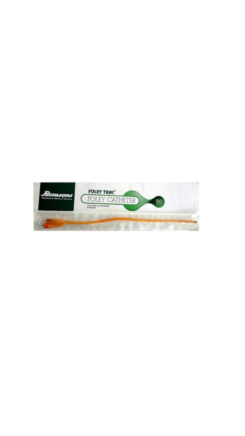 Romsons Foley Trac Catheter 16FG