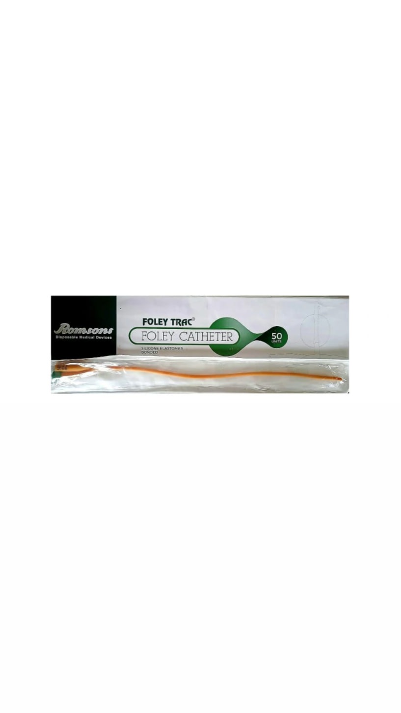 Romsons Foley Trac Catheter 14FG