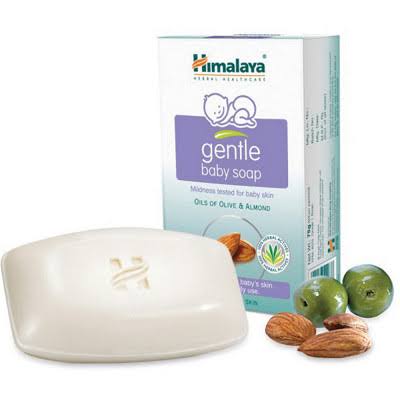 Himalaya Gentle Baby Soap for Normal Skin | Cleanses Baby's Skin | Paraben-Free 50