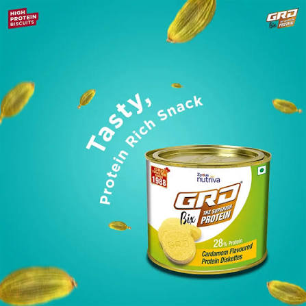 GRD Bix The Superior Protein for Immunity | Flavour Cardamom Diskette
