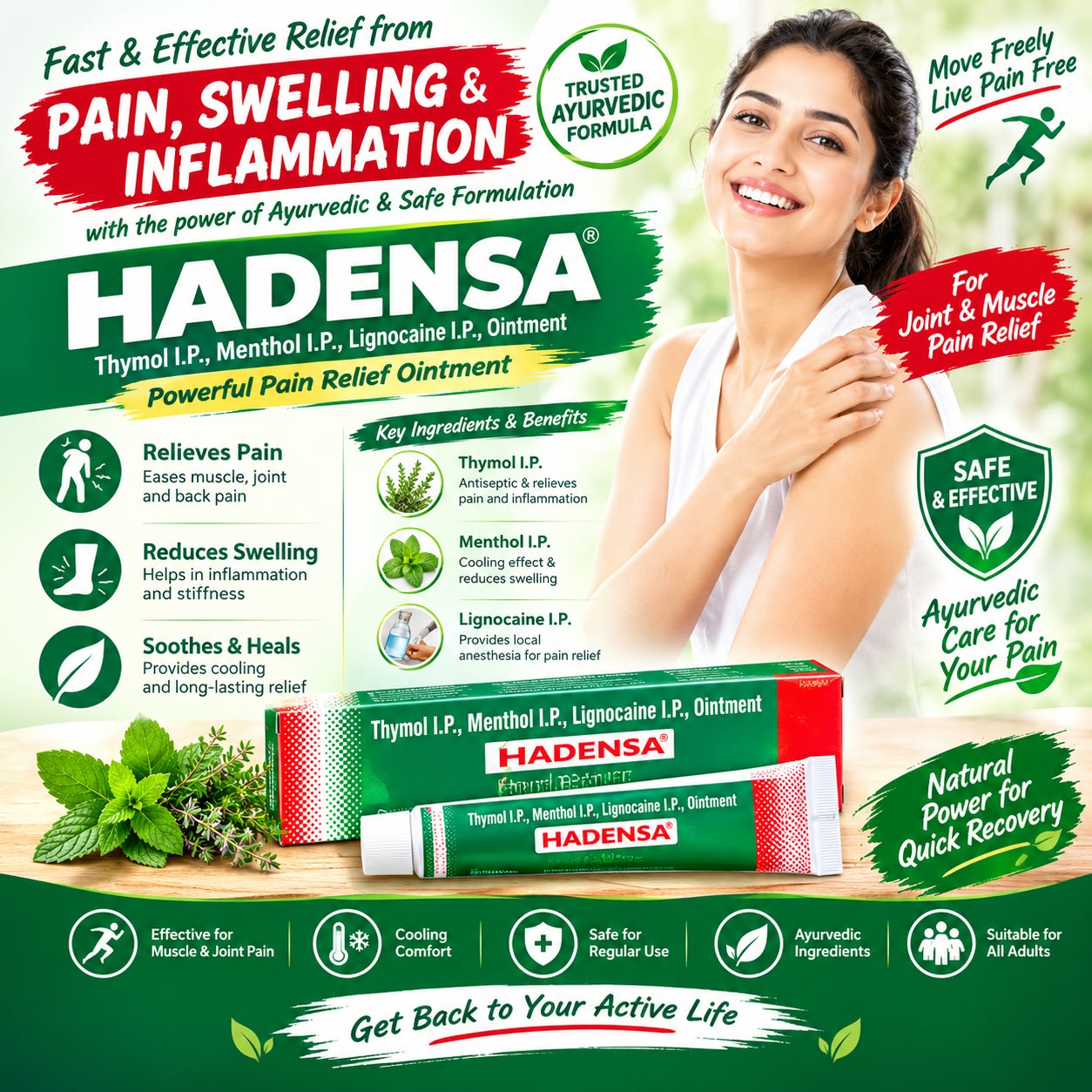 Hadensa Ointment 40g