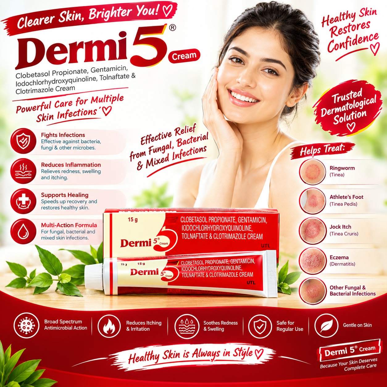 Dermi 5 Cream 15g