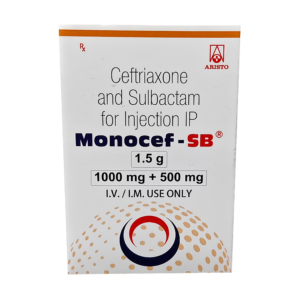 Monocef-SB 1.5g Injection