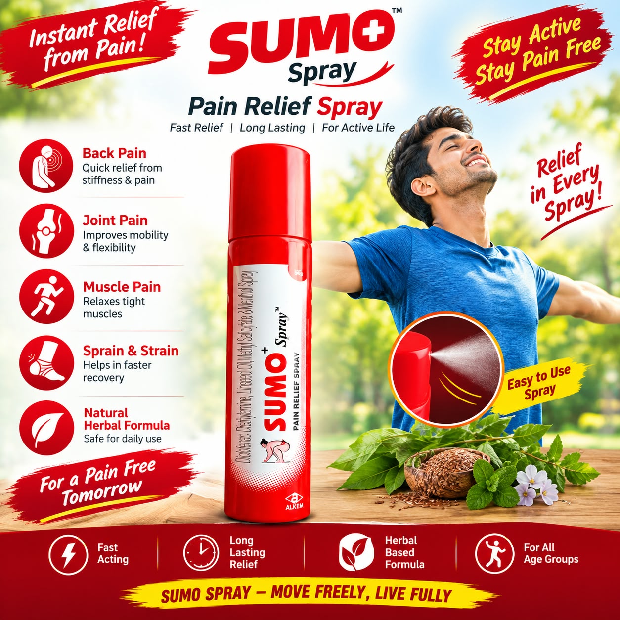 Sumo Spray 55Gm 55g Spray in Bottle