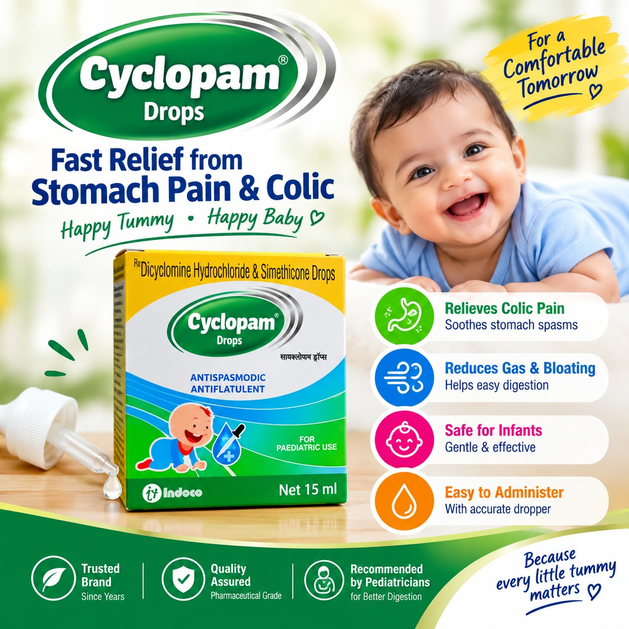 Cyclopam Oral Drops 15 ml Oral Drops