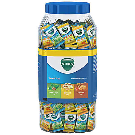 Vicks Double Power Cough Drops Assorted Flavour