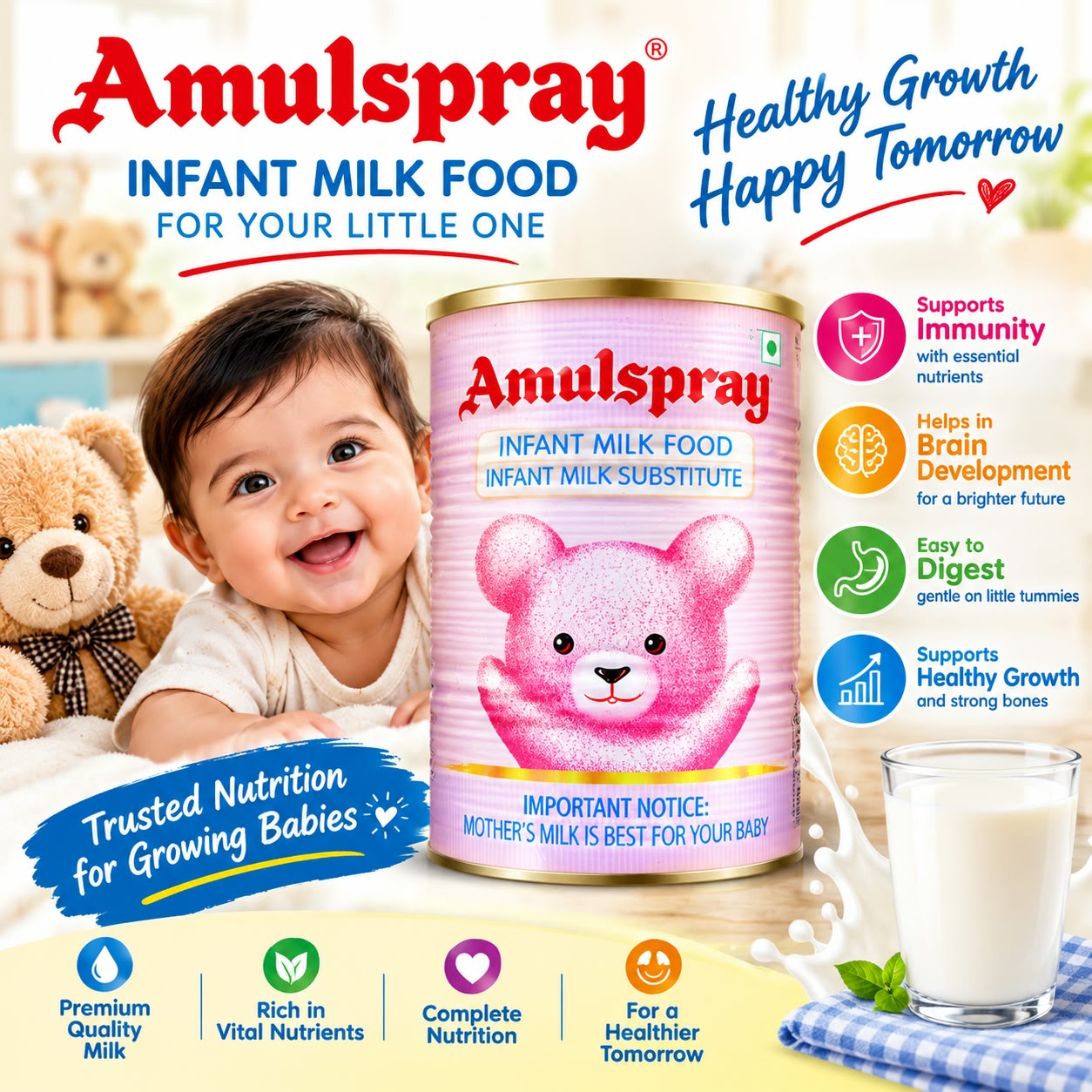 Amulspray Infant Milk Food 500g