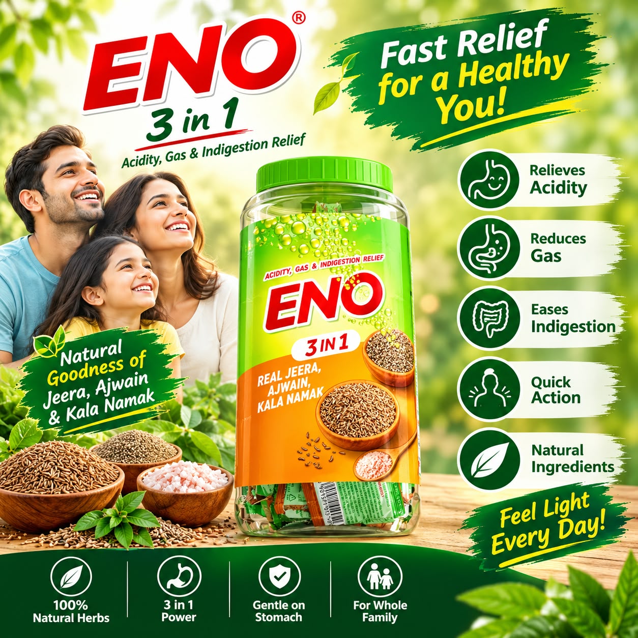 Eno 3 in 1 JEERA Jar