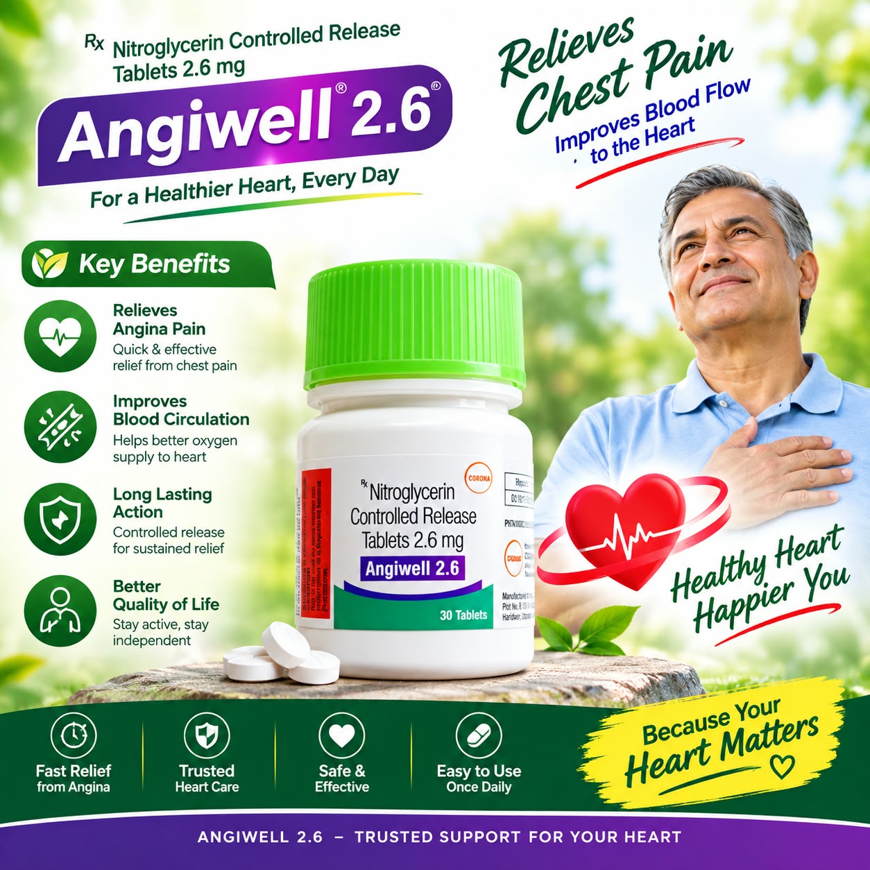 Angiwell 2.6mg Tablets