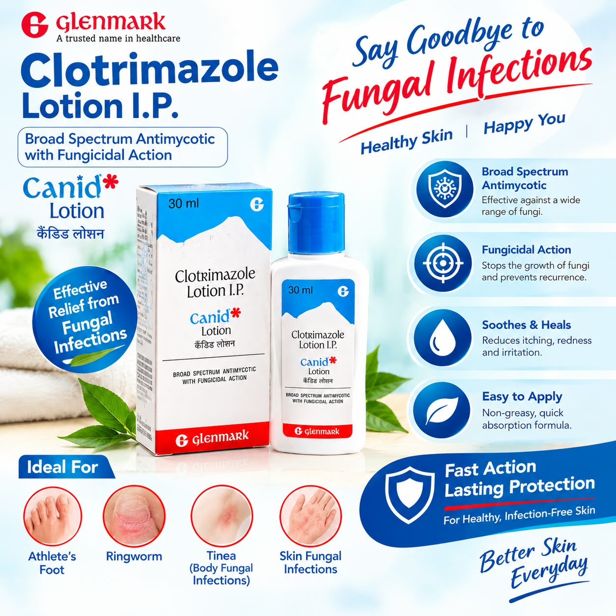 Candid  Lotion 30ml.