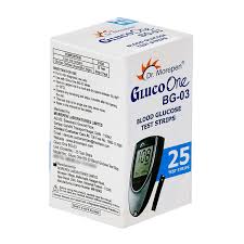 Dr Morepen Gluco One BG 03 Blood Glucose  25 Test Strip  Diabetes Monitoring Devics