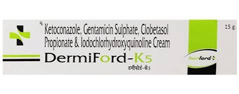 Dermiford-K5 Cream 15 gm Cream