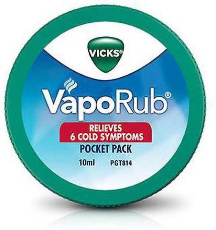 Vicks Vaporub Balm with Menthol, Camphor & Eucalyptus Oil | Relieves 6 Symptoms of Cough & Cold | Goodness of Ayurveda