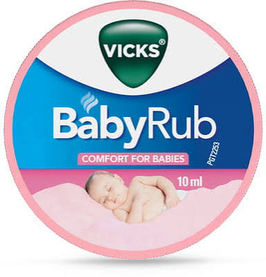 Vicks BabyRub Balm | For 3 Months & Above Balm