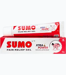 Sumo Plus Pain Relief Gel Xtra Power