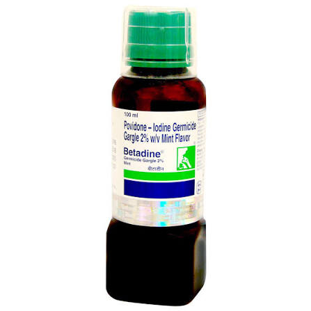 Betadine Germicide Gargle 2% Mint100ml