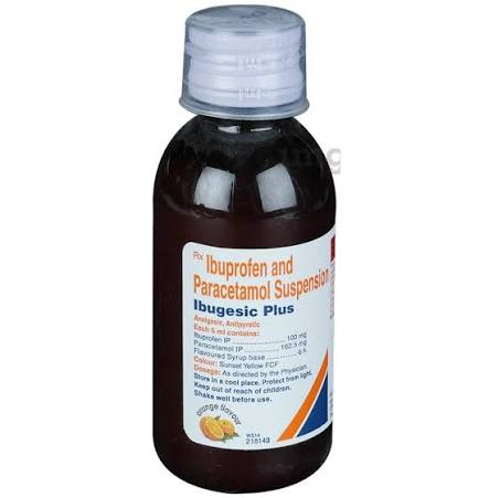 Ibugesic Plus Oral Suspension Orange