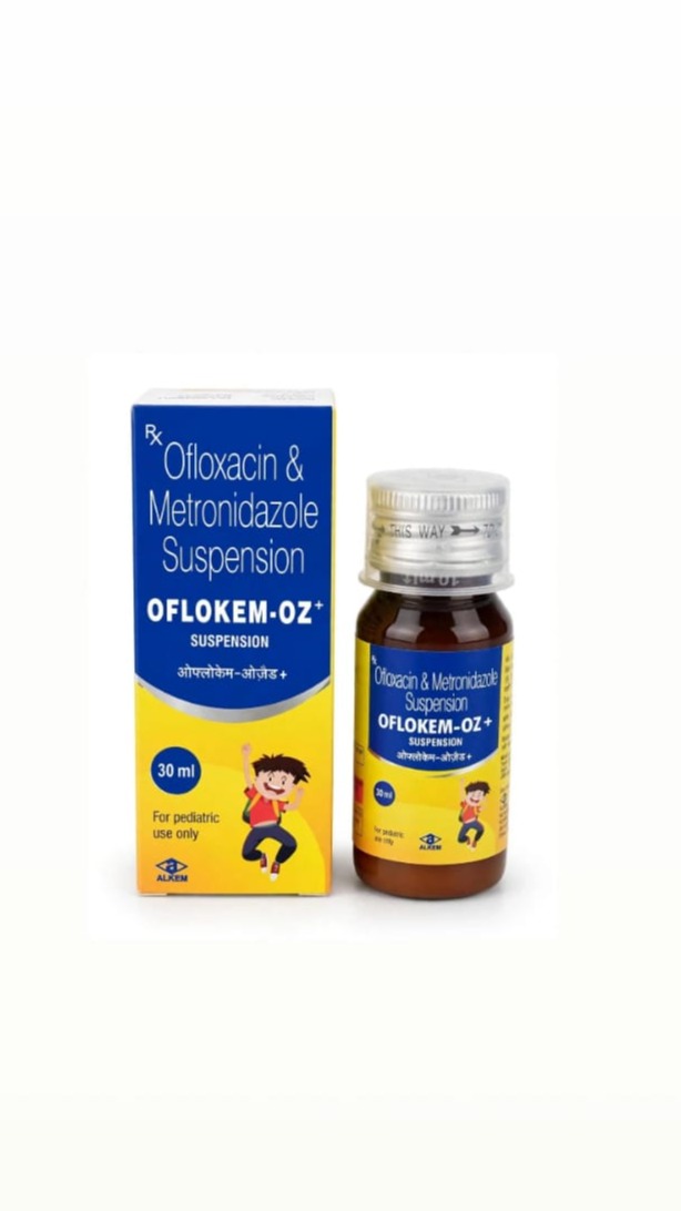 Oflokem OZ Plus 50mg/100mg Oral Suspension
