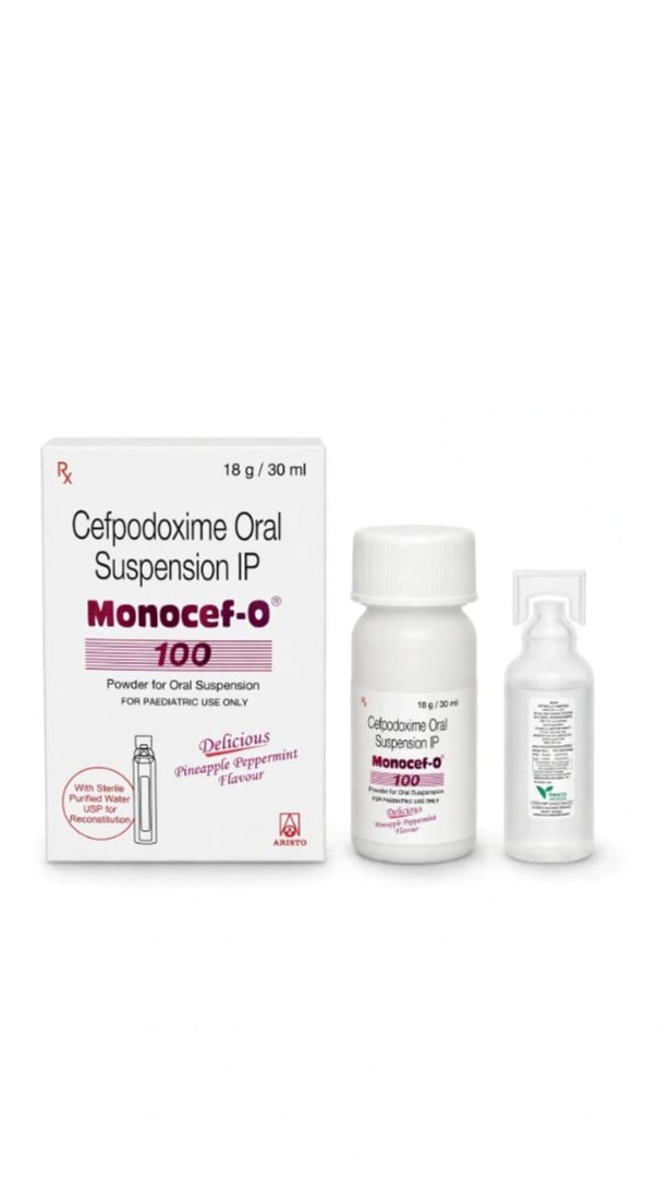 Monocef-O 100 Powder for Oral Suspension