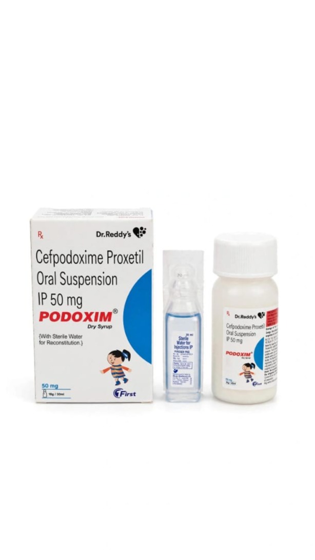 Podoxim Dry Syrup 50mg