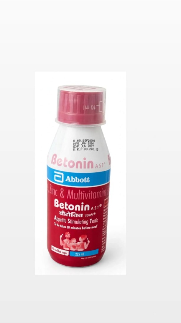 Betonin AST Syrup No Added Sugar