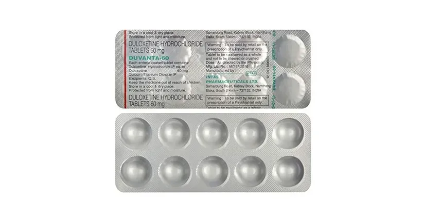 Duvanta 60 Tablet 10 tablets