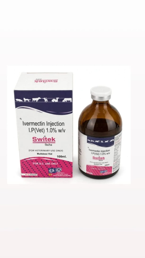 Switek 1.0 W/V Ivermectin Injection, 100ml