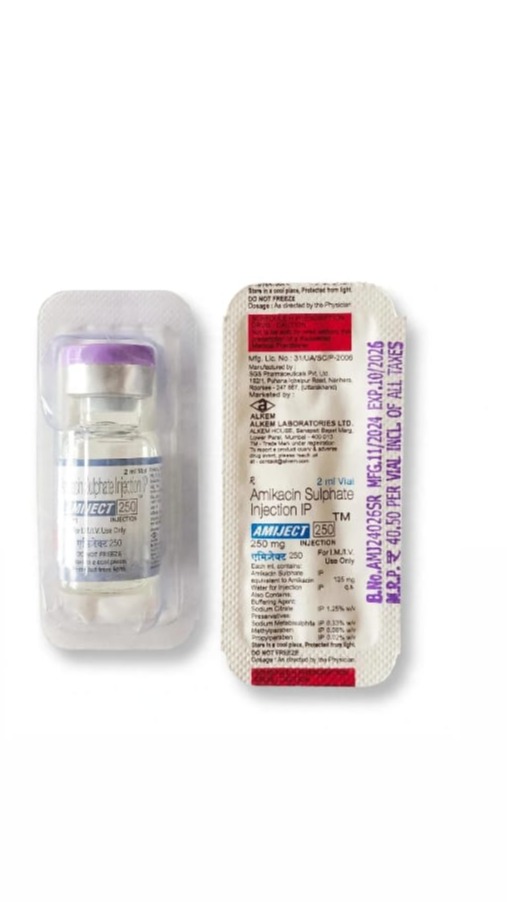 Amiject 250mg Injection
