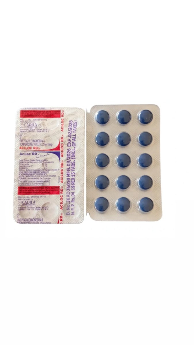 Aciloc RD 20 Tablet 15 tablets