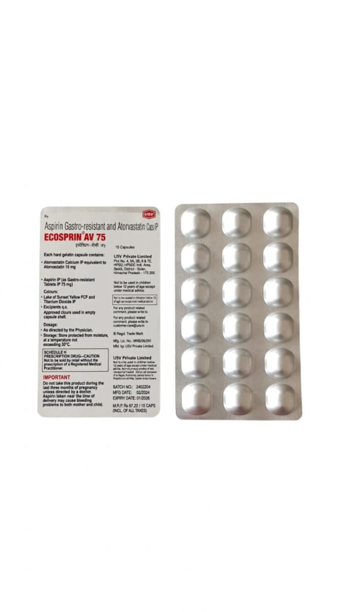 Ecosprin-AV 75 Capsules