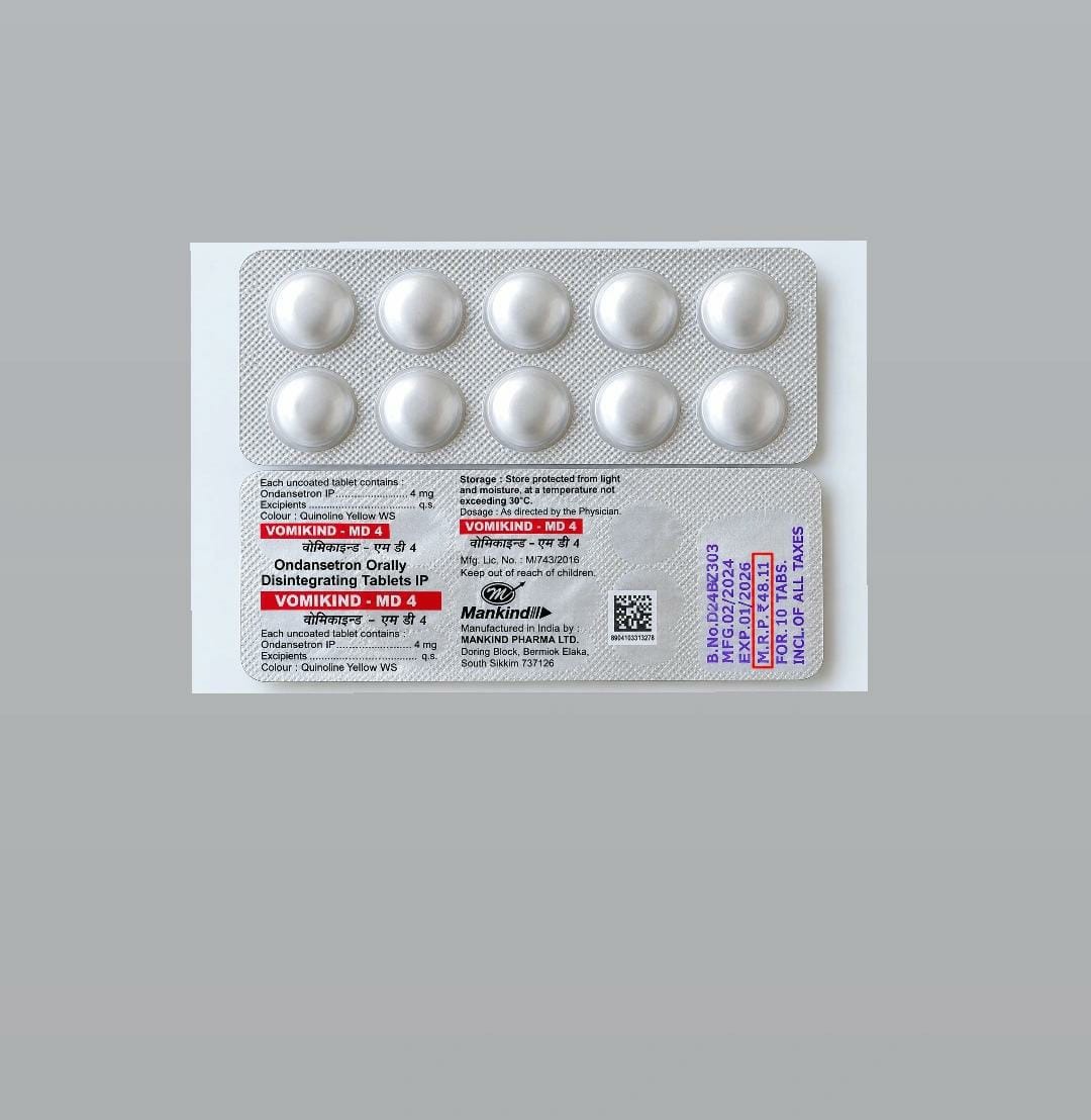 Vomikind -MD 4 Tablets