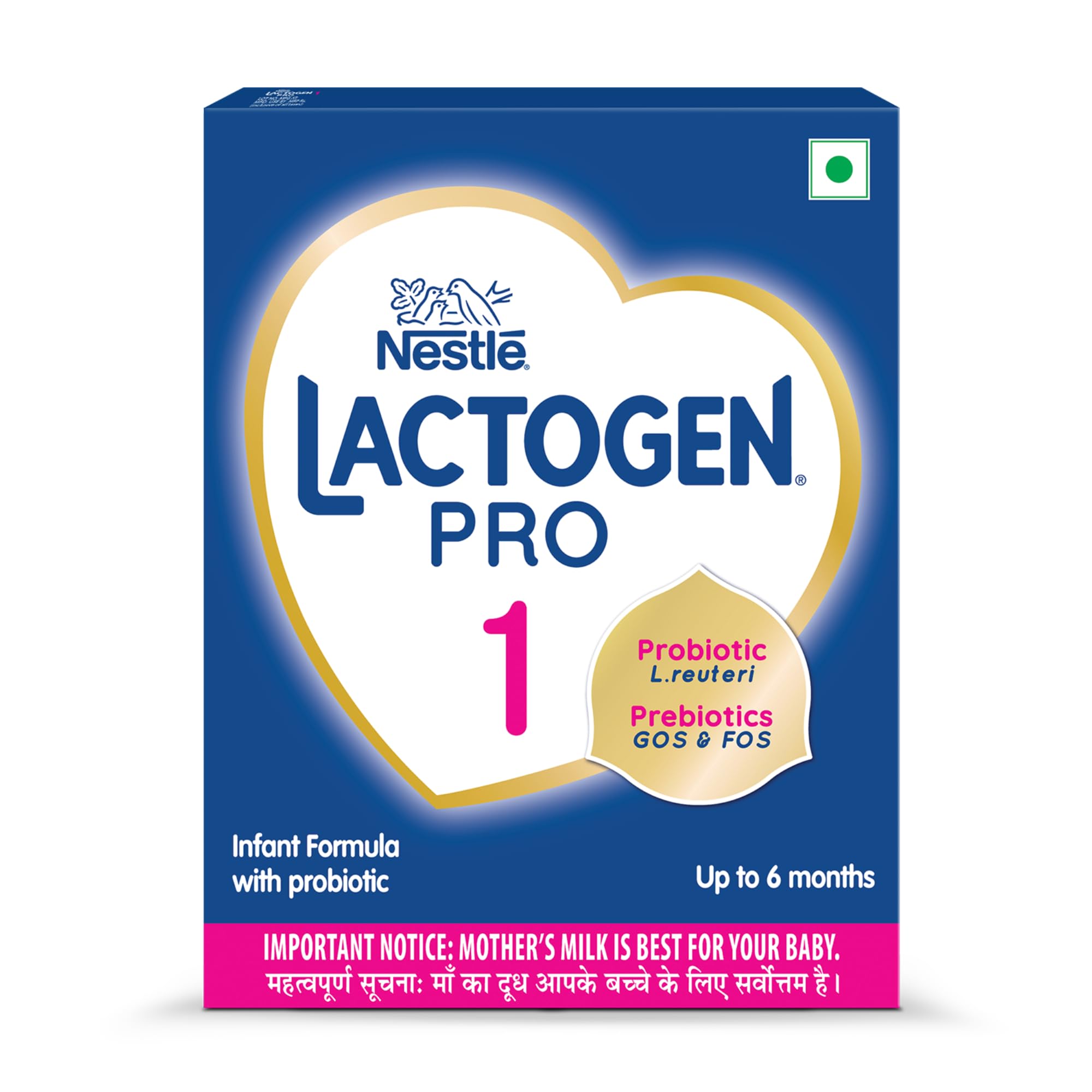 Nestle Lactogen Pro 1 Powder, Infant Formula Up To 6 Months with Probiotic And Prebiotics