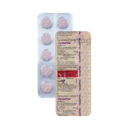 Ciprobid 250 Tablet