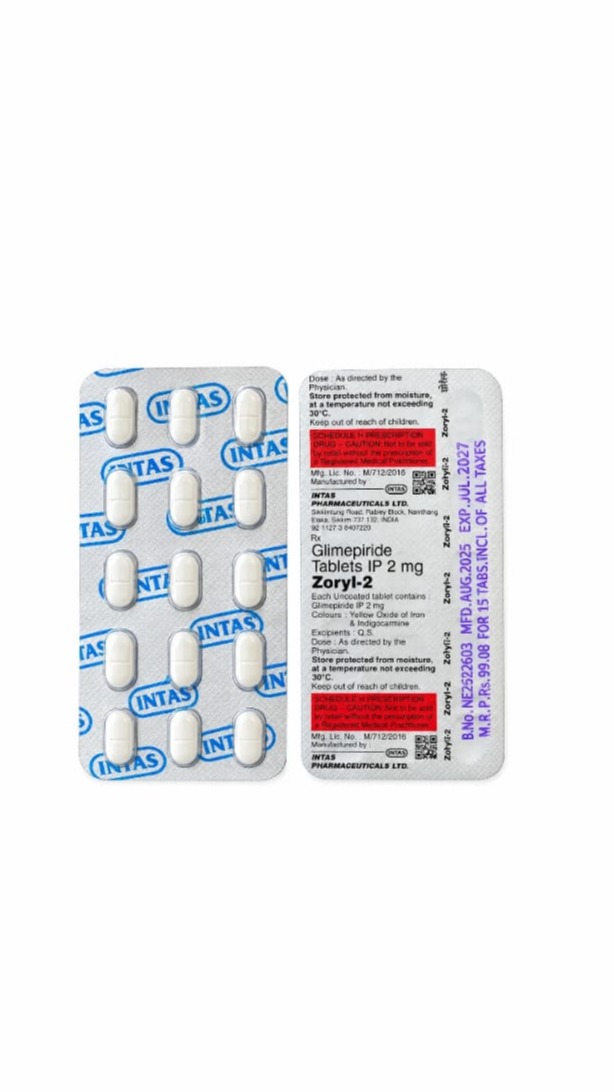 Zoryl 2 Tablet