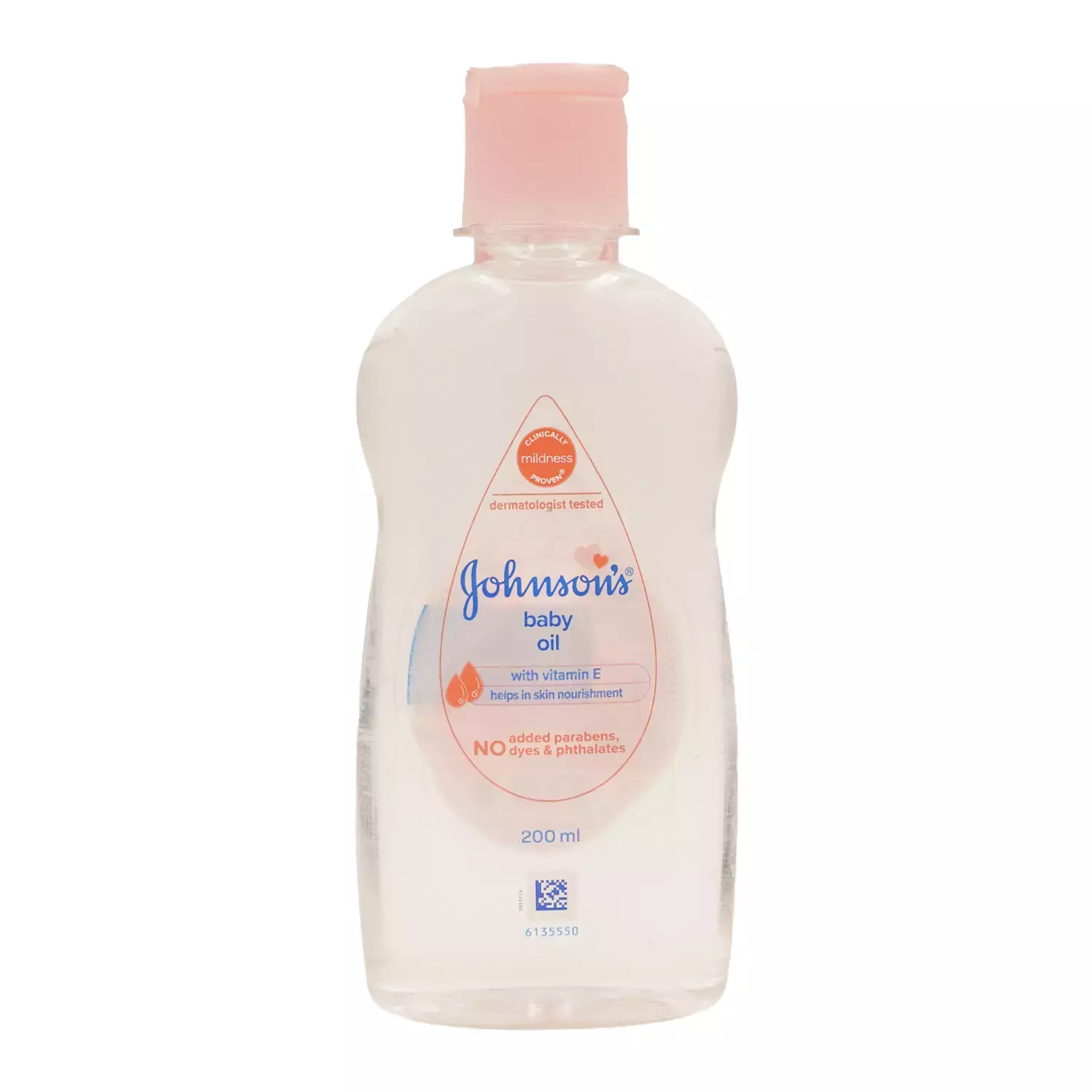 Johnson's Baby Oil with Vitamin E 200ml