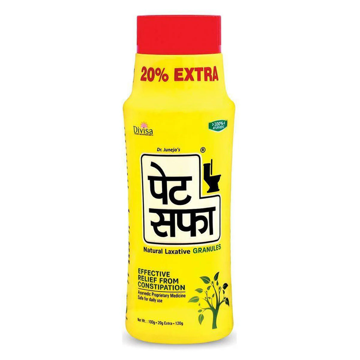 Pet Saffa Natural Laxative Granules | Eases Constipation 120g